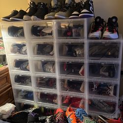 Clear Shoe Containers