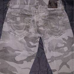 True Religion Camo Jeans