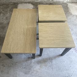 Coffe Table And Coffee End Tables