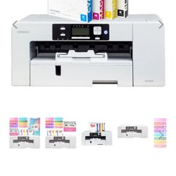Sawgrass Virtuoso SG1000 Sublimation Printer with bypass tray,  ink, vinyl and tape