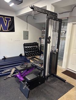 Lat Pulldown Low Row Machine