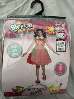 Girls Shopkins Costume Size M 7-8