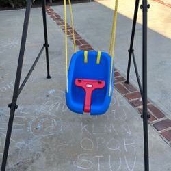 Little Tikes Swing With Metal  Frame