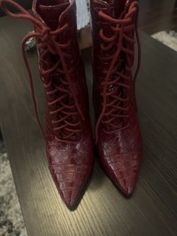 Aldo Snake Boots High Heels 👠 Size 8 