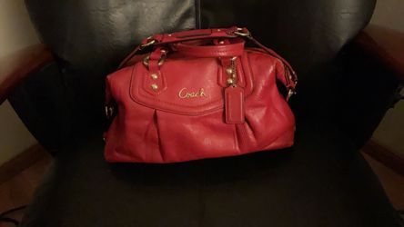 Red Coach purse
