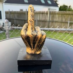 The Middle Finger Statue