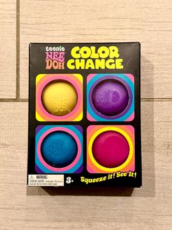 NeeDoh Color Change - 4 pack