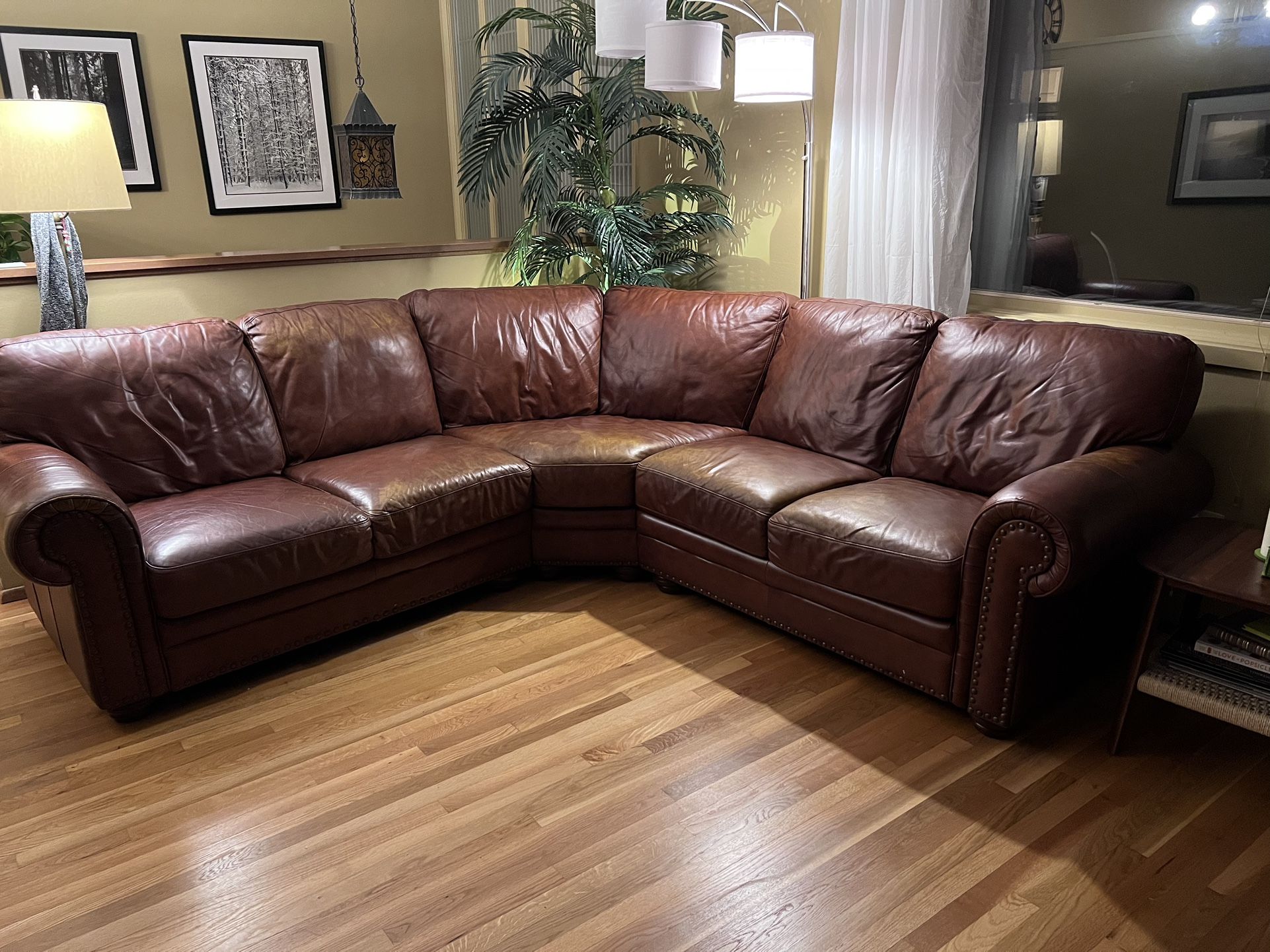 Leather Sectional Sofa for Sale in Bellevue WA OfferUp