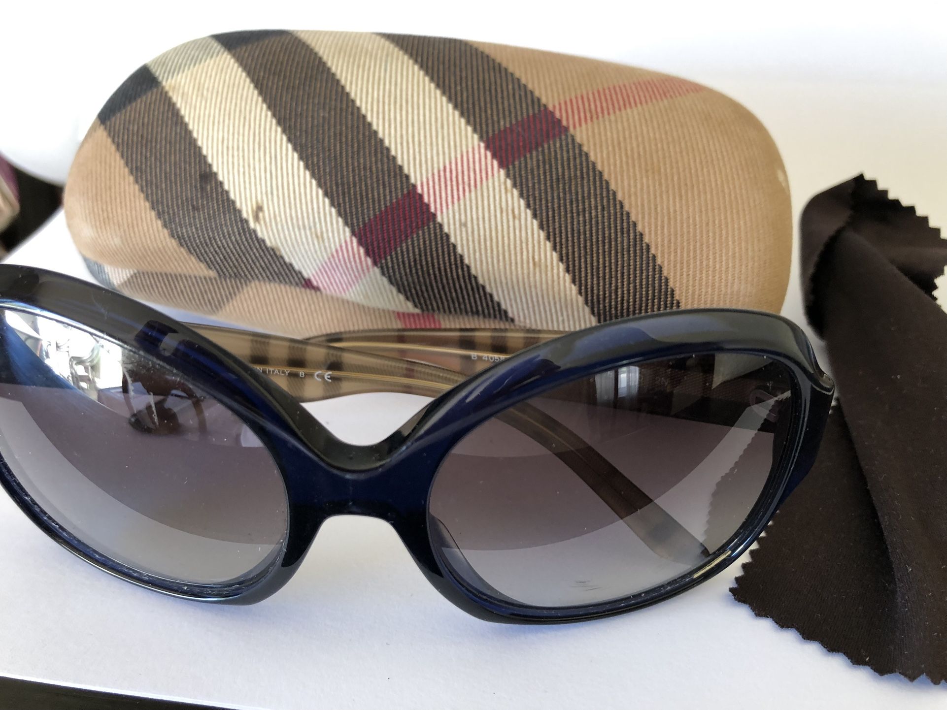 Burberry Blue Shade Sunglasses