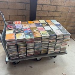 Huge Lot Of CDs (1,200 - 1,500 CDs) New Factory Sealed And Used