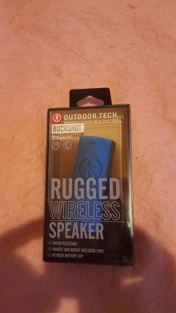 Outdoor Tech Buckshot Bluetooth speaker