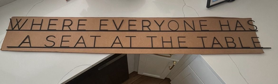 Home Decor Sign