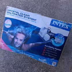 Intex saltwater System For Above Ground Pool