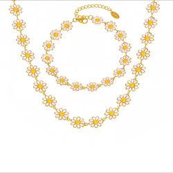 Bracelet And Necklace Set