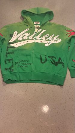 Vale Logo Jacket - Green (M and S available)