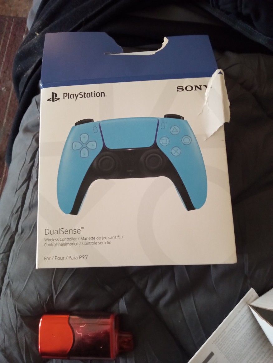 Starlight Blue PS5 Dual Sense Wireless Controller