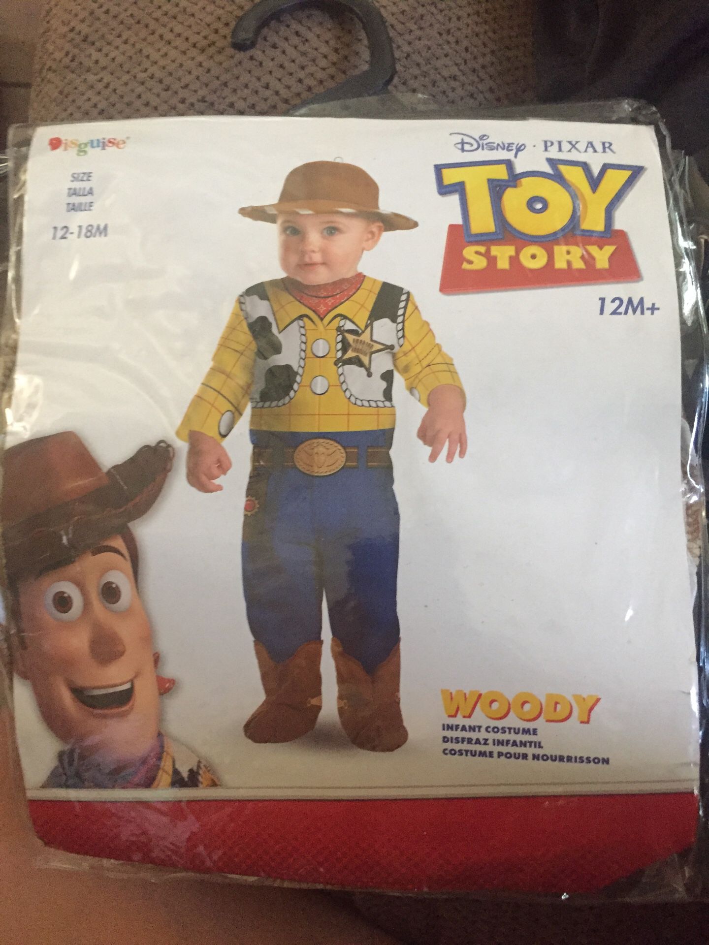 Woody infant costume