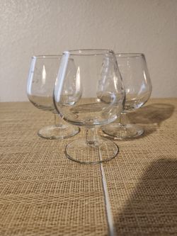 Princess House Brandy Glasses