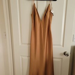 Zara Gold Dress