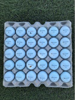 30 golf ⛳️ balls Taylor made tp5