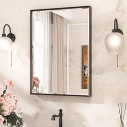 Modern mirrors still in original packaging