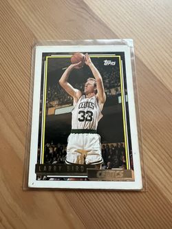 Basketball cards Larry Bird NBA Topps 1992