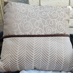 2 Big Couch Pillows