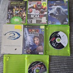Xbox Video Games. Selling Separately.
