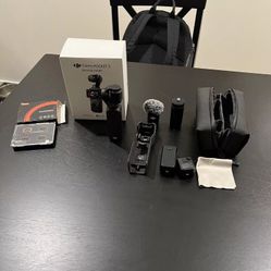 DJI Osmo Pocket 3 Creator Combo 3 Stabilized 4K Handheld Camera + Nano Filters