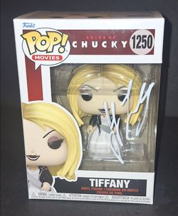 🔥Jennifer Tilly Signed Autographed Funko Tiffany Bride Of Chucky Beckett COA🔥