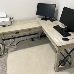 L-Shape Standing Desk
