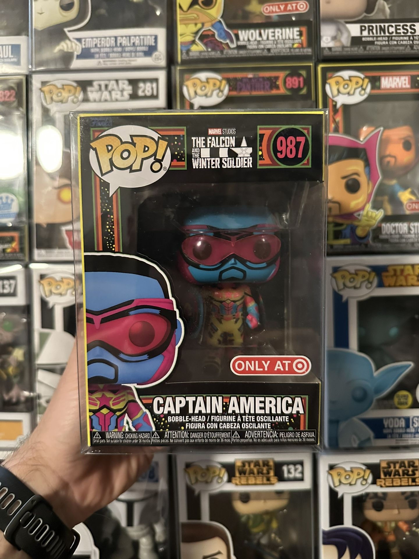 Captain America Falcon Funko Pop Marvel 