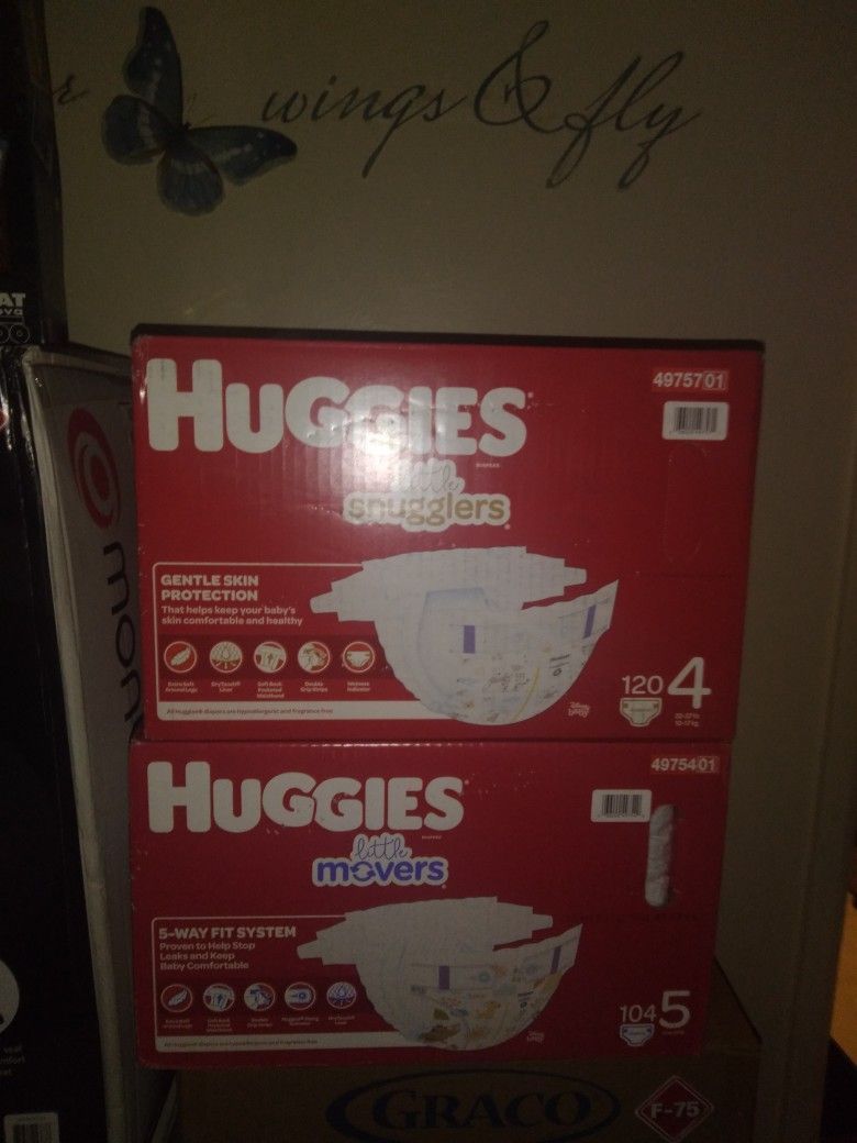 Huggies Size 4 120 Count
