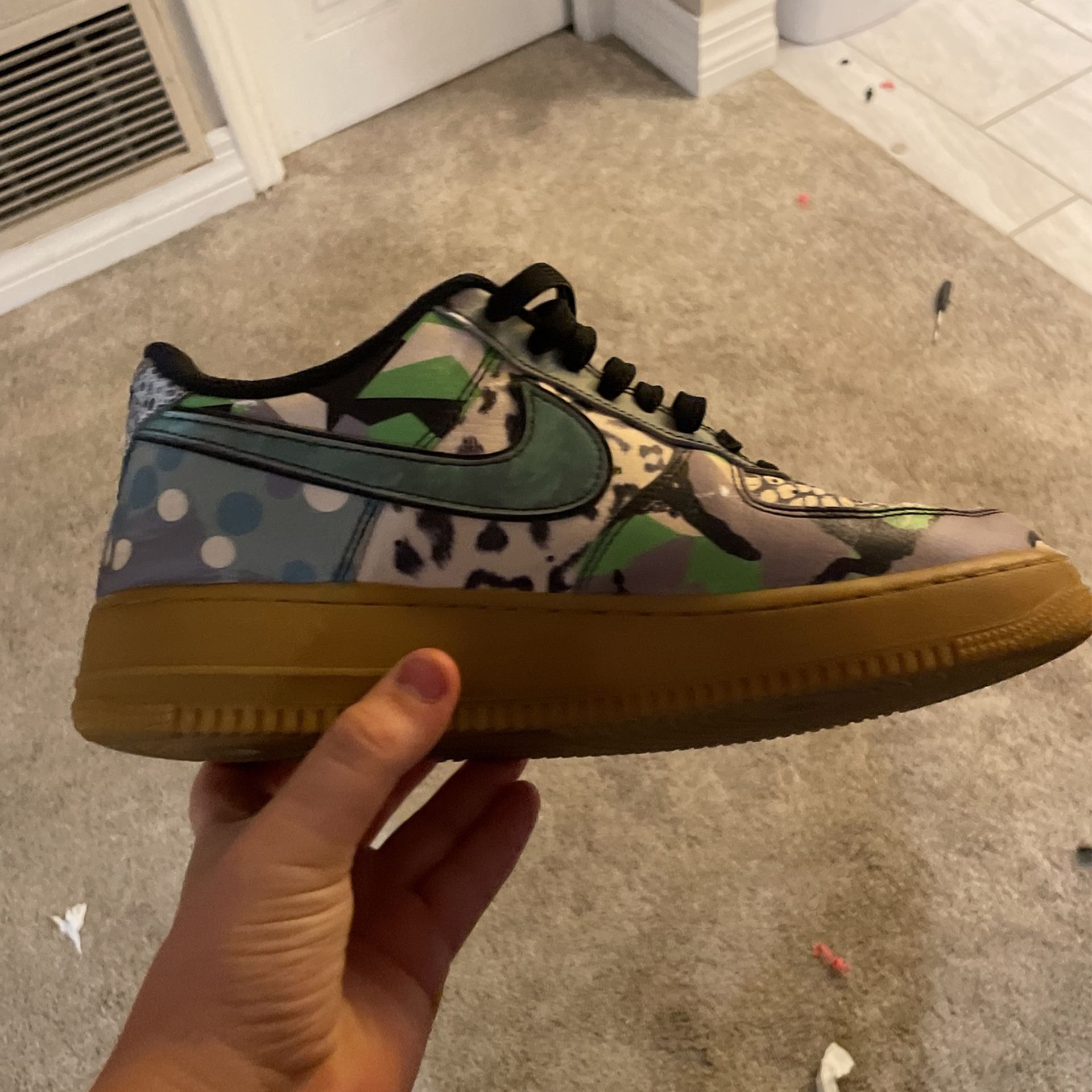 green chicago af1s