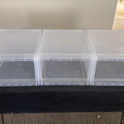 Drop Front Shoe Box From The Container Store