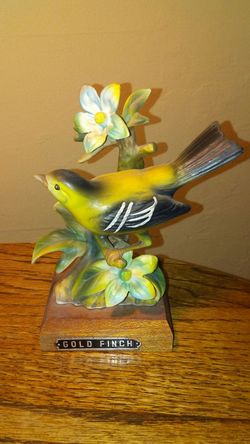 Golden Finch figurine