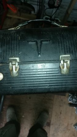 Vintage lunch box made usa