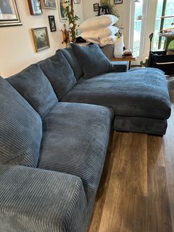 Blue Sectional Couch