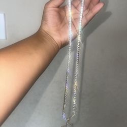 Diamond Chain With Cross Pendant Included Need Gone