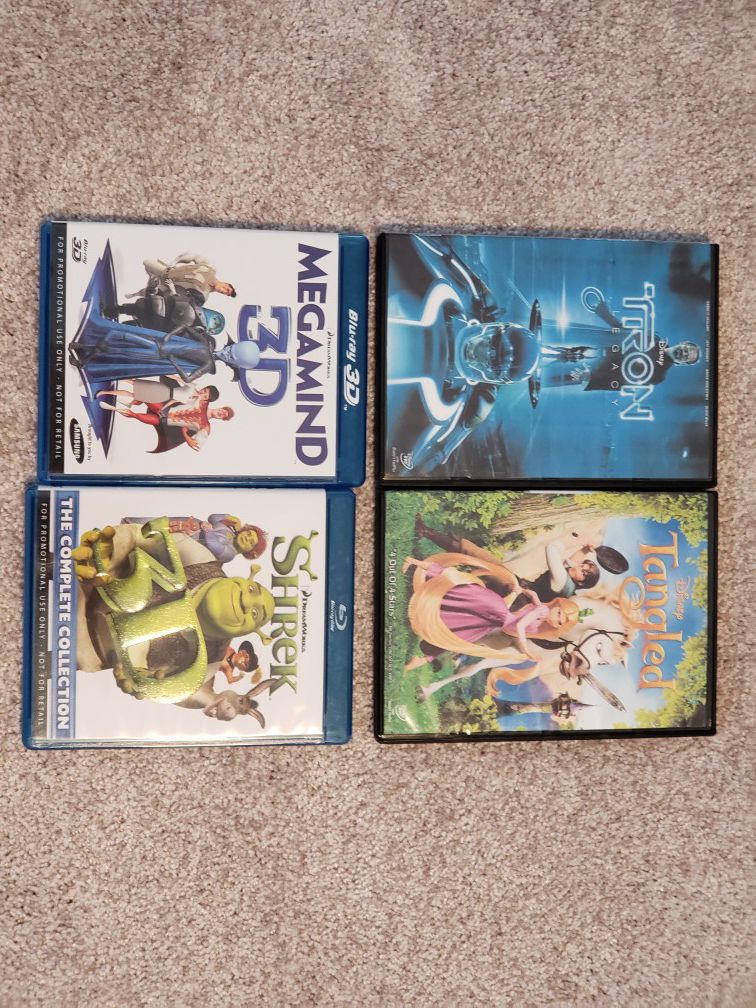 3D Blu-rays Disney