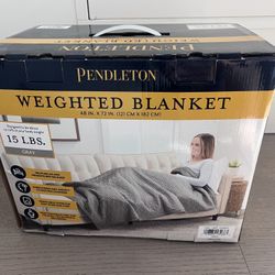 Brand New Pendleton Weighted Blanket 15lbs
