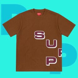 Supreme Stagger Tee (Small)