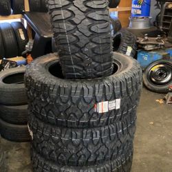 37X13.50R22 Brand New MTs