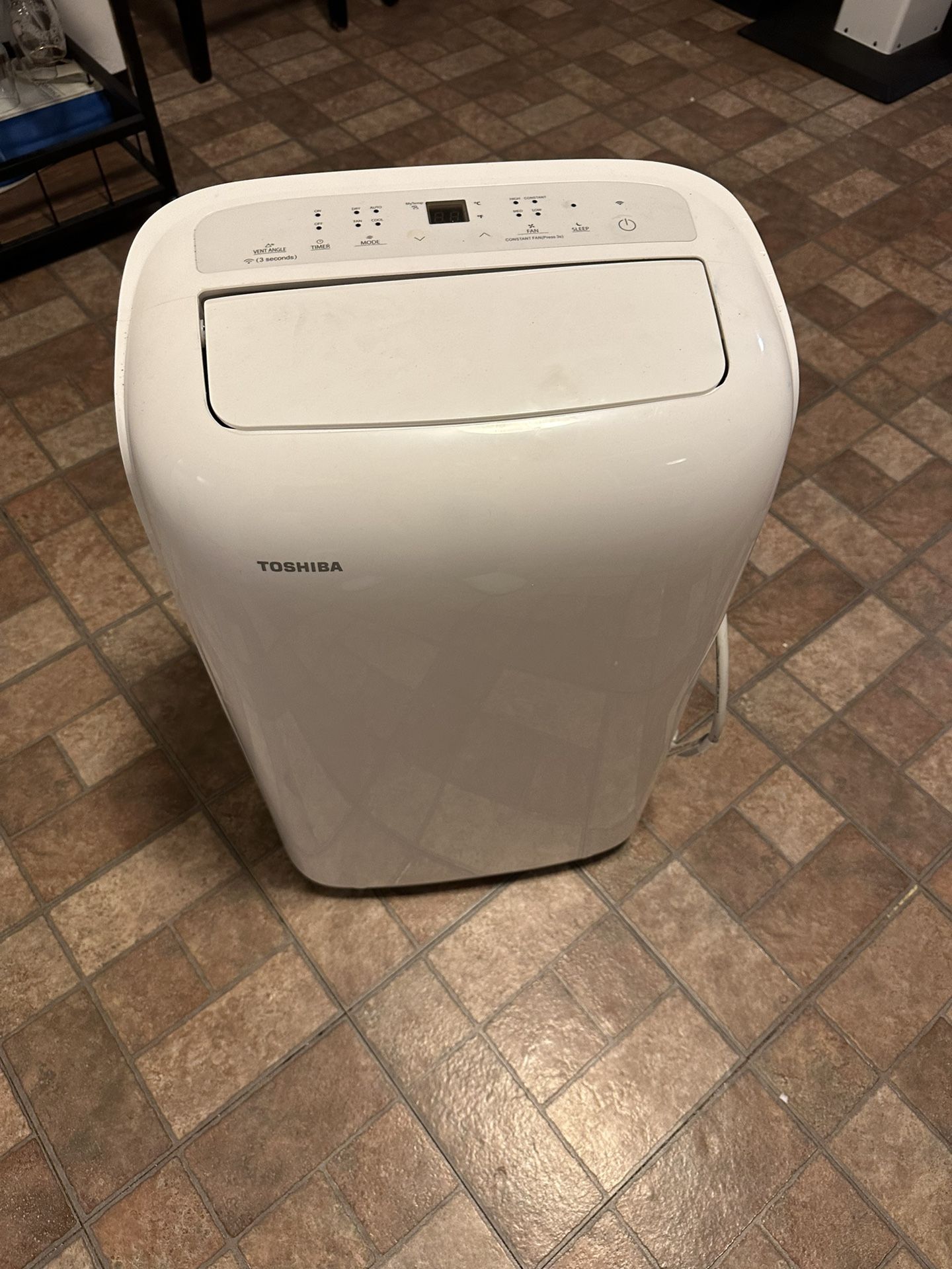 12,000 BTU (8,000 BTU DOE) 115-Volt Wi-Fi Portable Air Conditioner with Dehumidifier Mode and Remote
