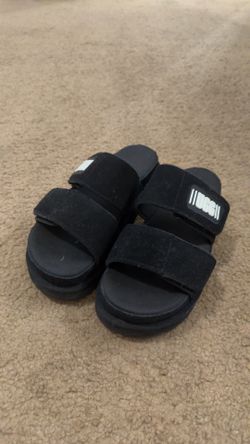 Black Ugg Platform Sandals