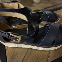 Darby Sandal MK (admiral Navy Blue) Size 8.5