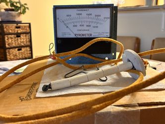 Old Pyrometer And Thermocouple SPS