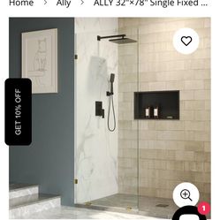 Bathroom Shower Door