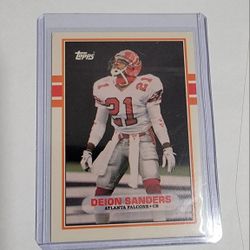 Deion Sanders Rookie Cards