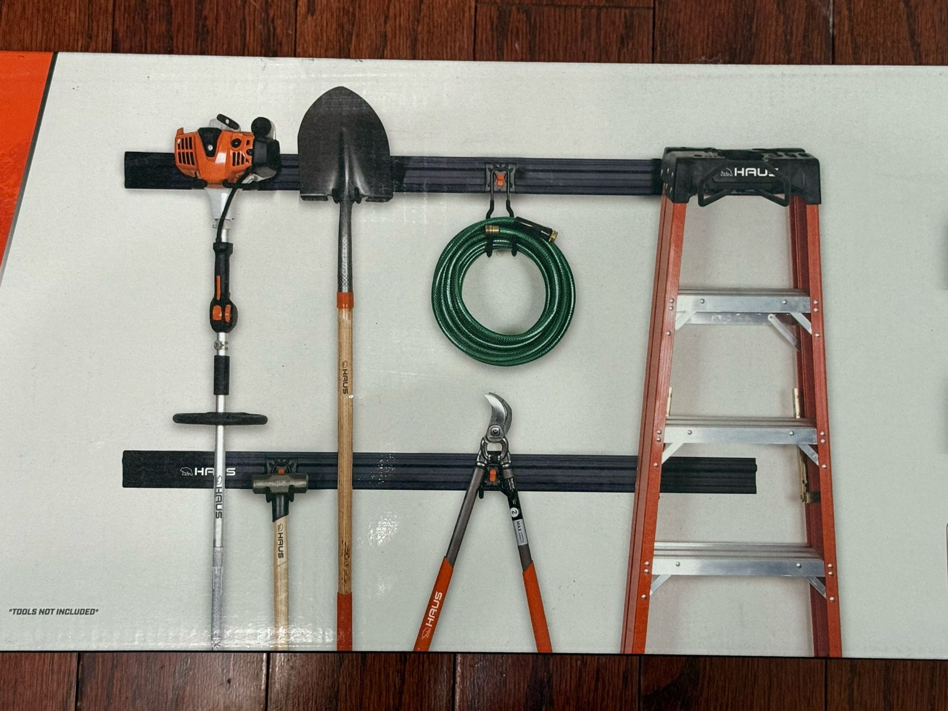 Brand New Haus Garage Organization Kit 12 Pieces Msrp 85